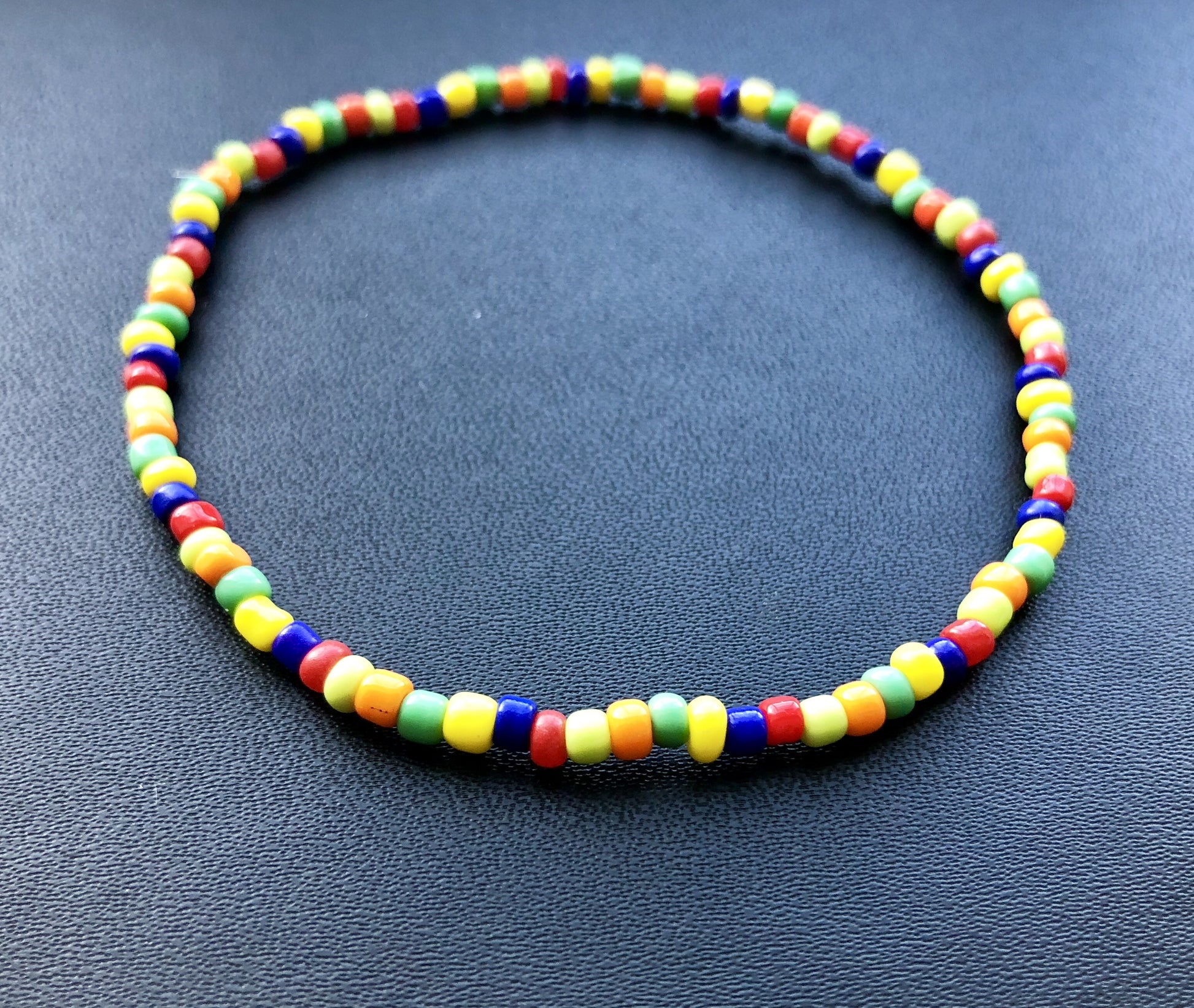 Handmade Murano Glass Bracelet - Rainbow Color-Accessories-KneeBees